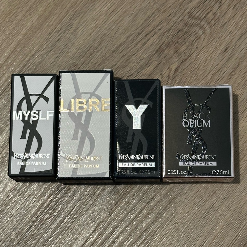 New Collection of Yves Saint Laurent Mini Eau de Parfums, 7.5 mL, Libre & More!
